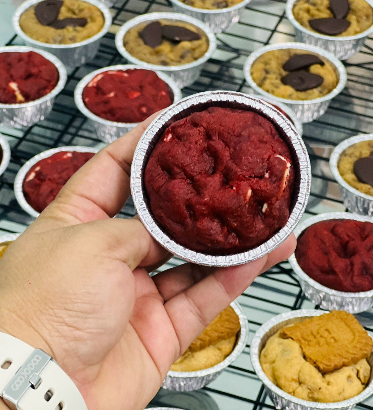 Radvelet lava cookie